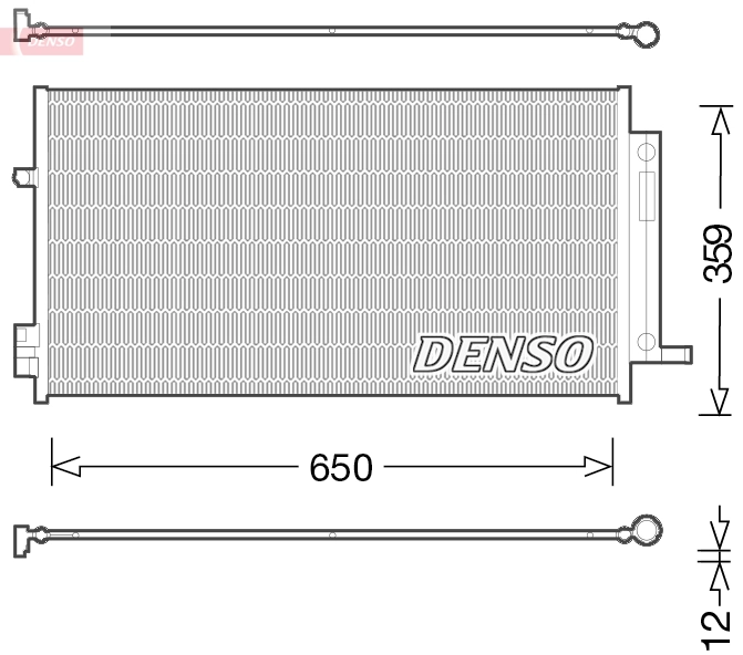 Condenser, air conditioning