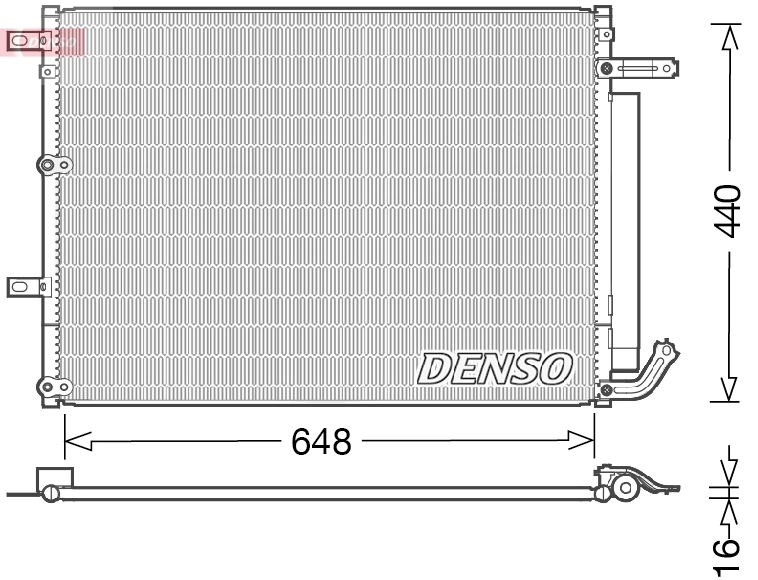 Condenser, air conditioning