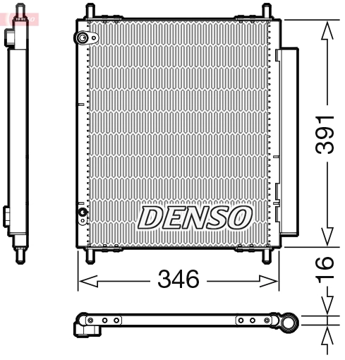 Condenser, air conditioning