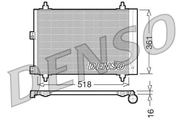 Condenser, air conditioning