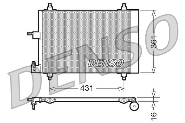 Condenser, air conditioning