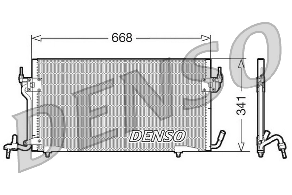 Condenser, air conditioning