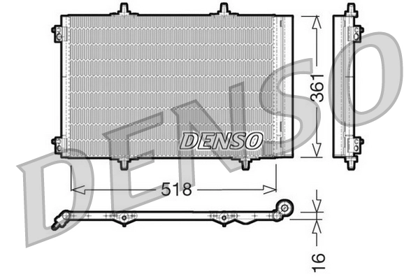 Condenser, air conditioning