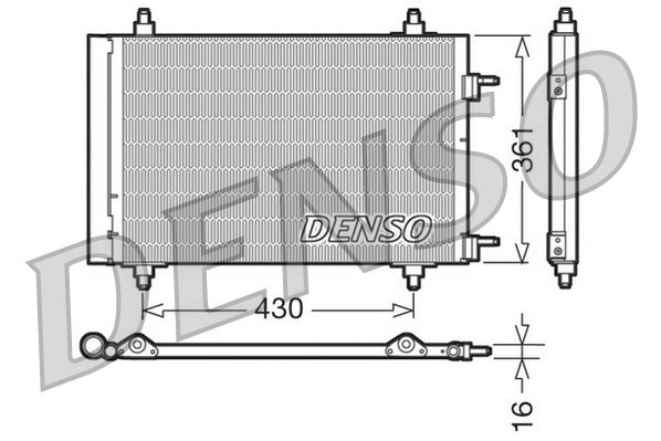 Condenser, air conditioning