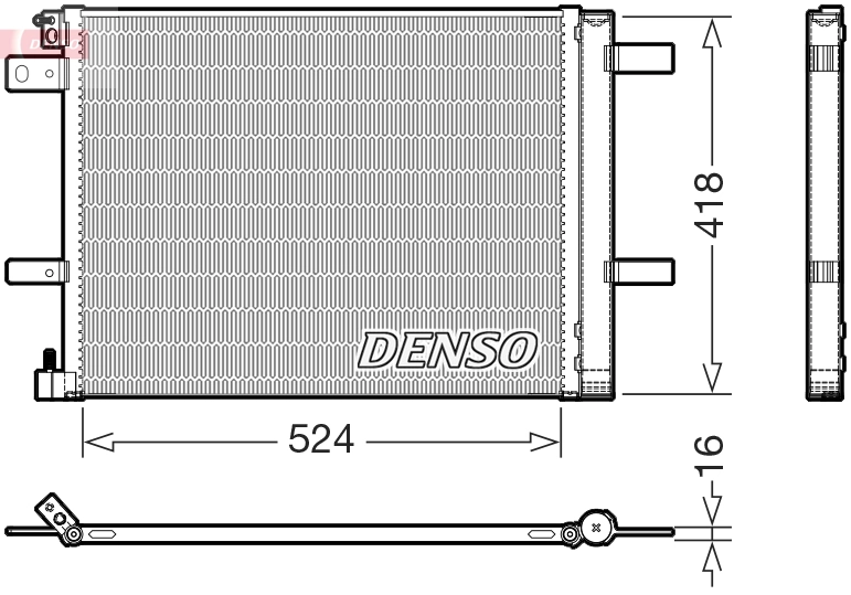 Condenser, air conditioning