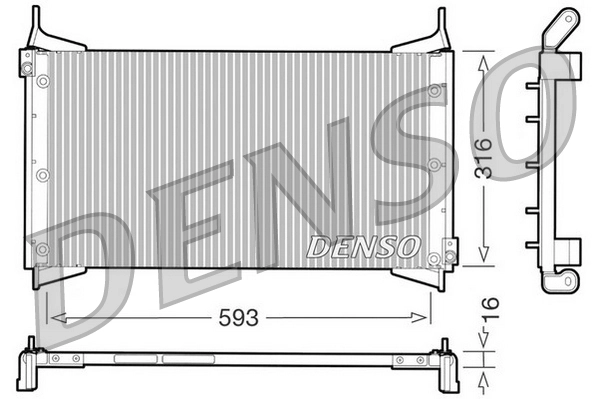 Condenser, air conditioning