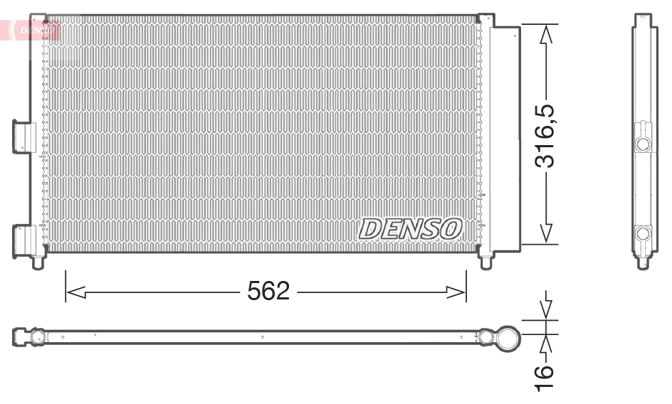 Condenser, air conditioning