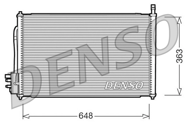 Condenser, air conditioning