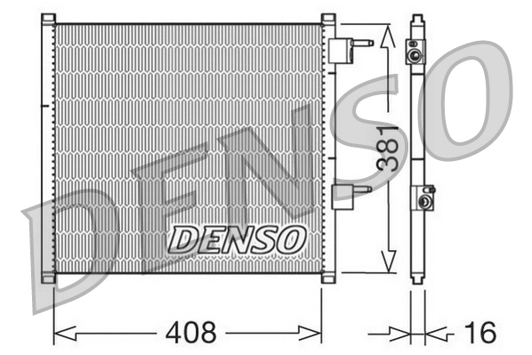 Condenser, air conditioning