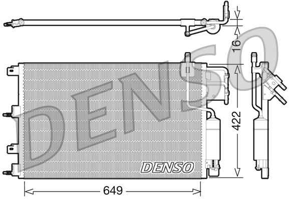 Condenser, air conditioning