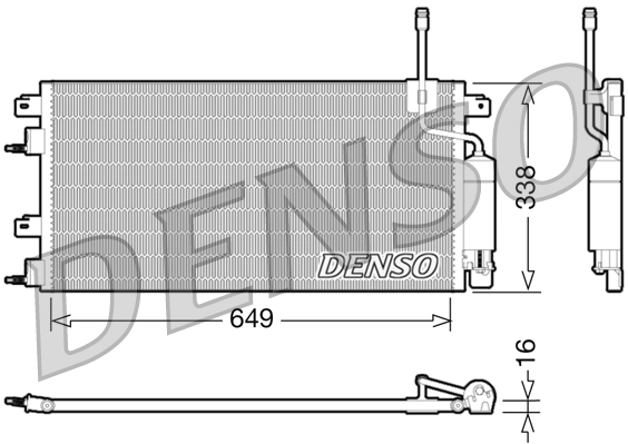 Condenser, air conditioning