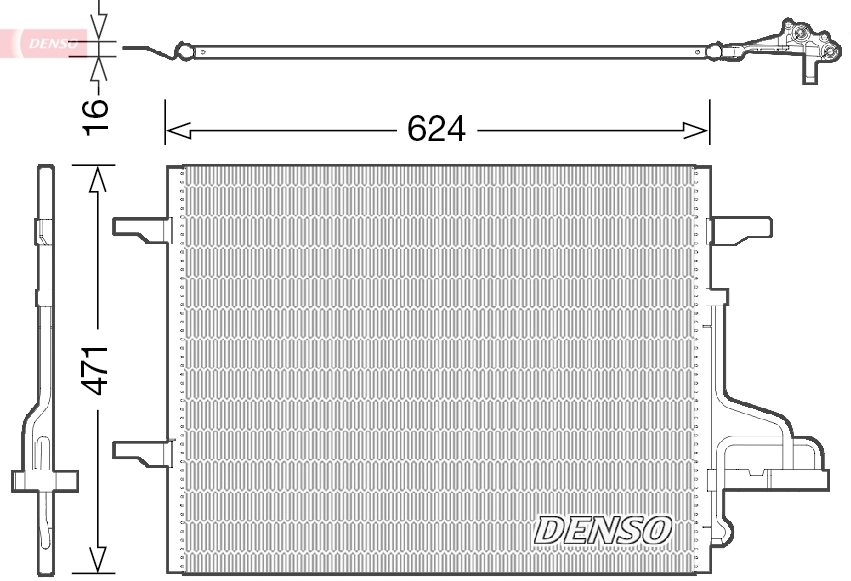 Condenser, air conditioning
