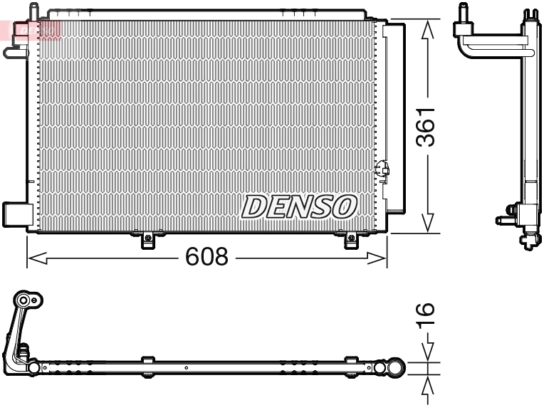 Condenser, air conditioning