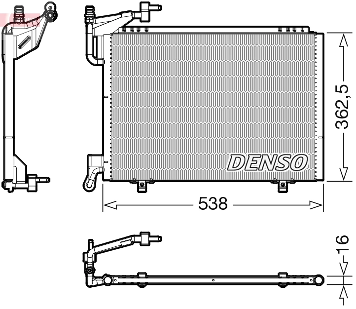 Condenser, air conditioning