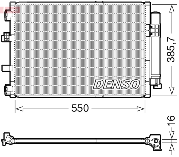 Condenser, air conditioning
