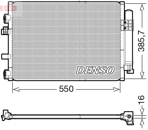 Condenser, air conditioning