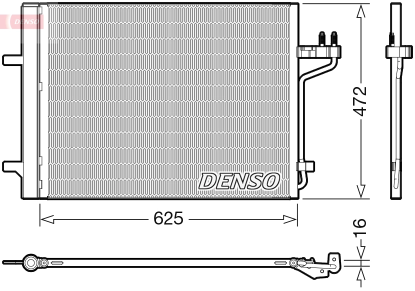Condenser, air conditioning
