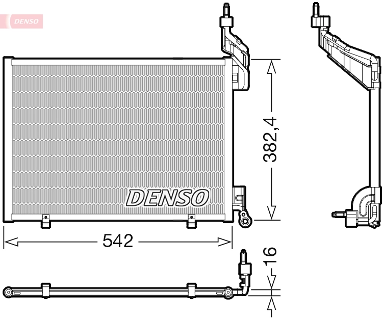 Condenser, air conditioning