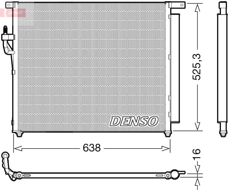 Condenser, air conditioning