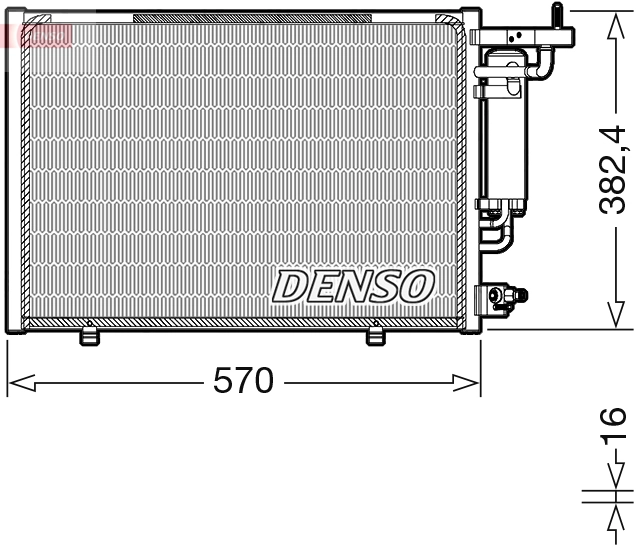 Condenser, air conditioning