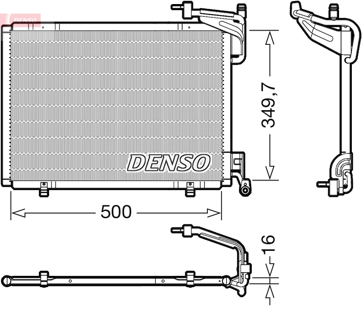 Condenser, air conditioning