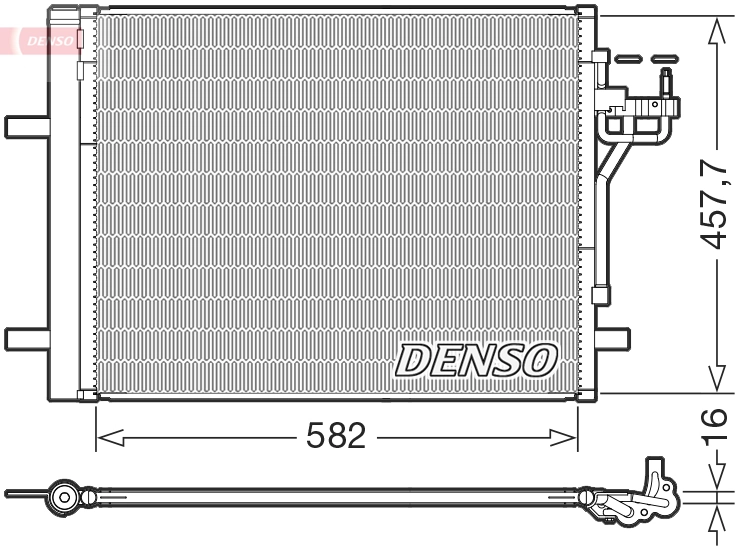 Condenser, air conditioning