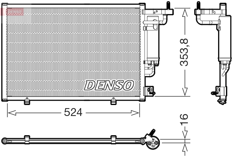 Condenser, air conditioning