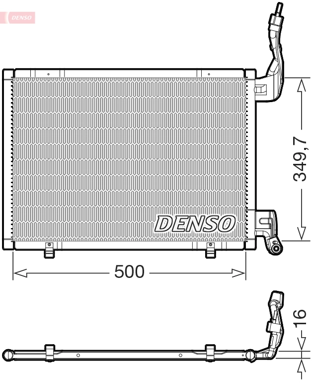 Condenser, air conditioning