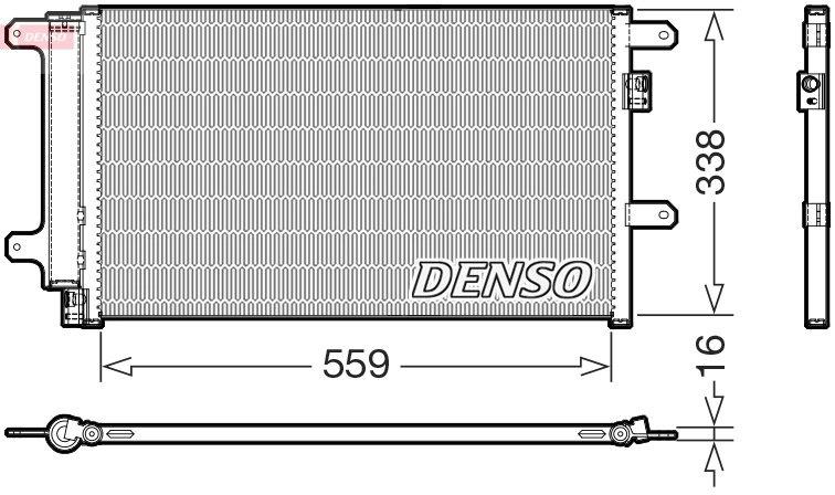 Condenser, air conditioning