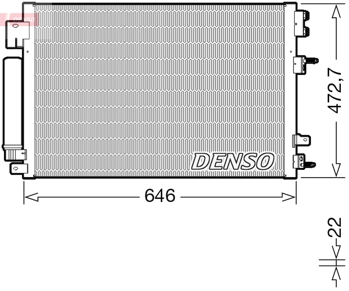 Condenser, air conditioning