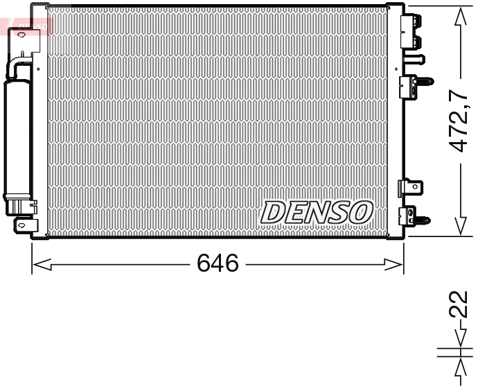 Condenser, air conditioning