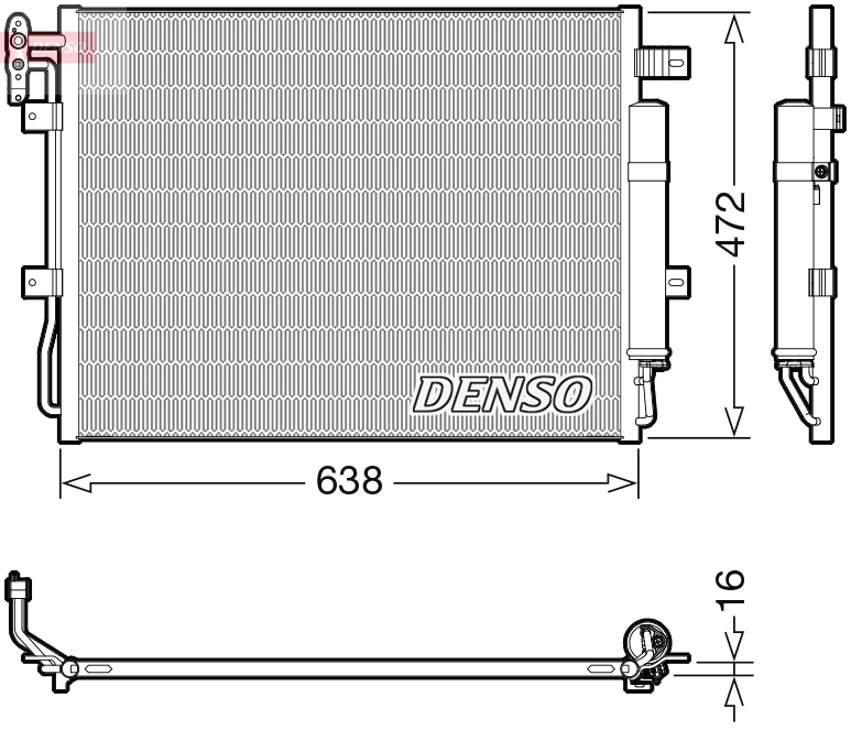 Condenser, air conditioning