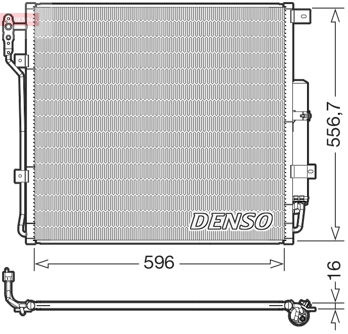 Condenser, air conditioning