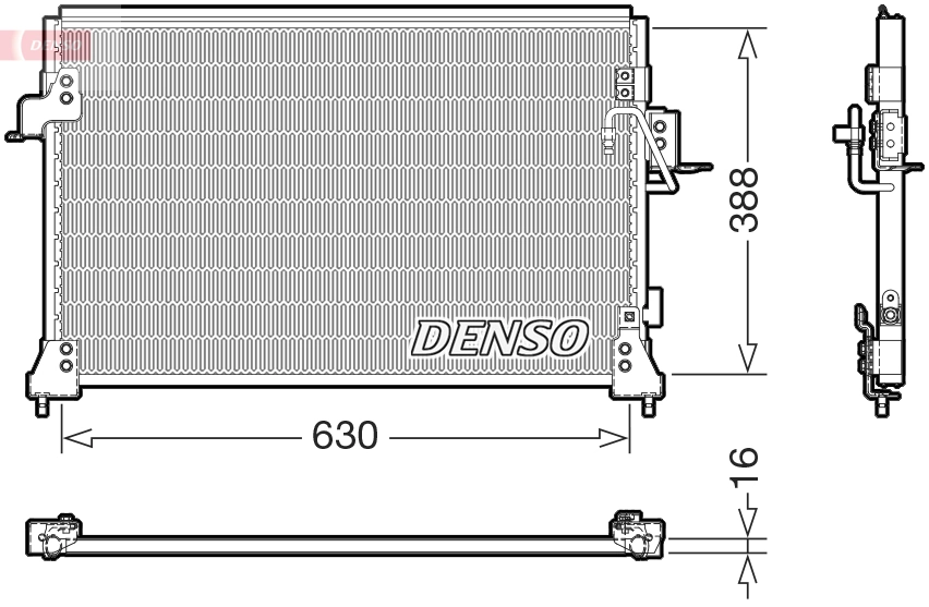 Condenser, air conditioning