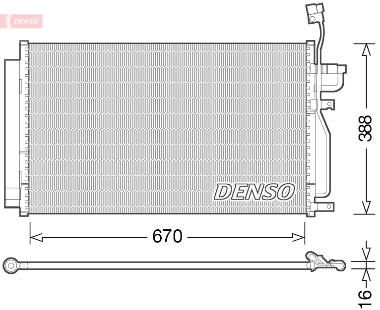 Condenser, air conditioning