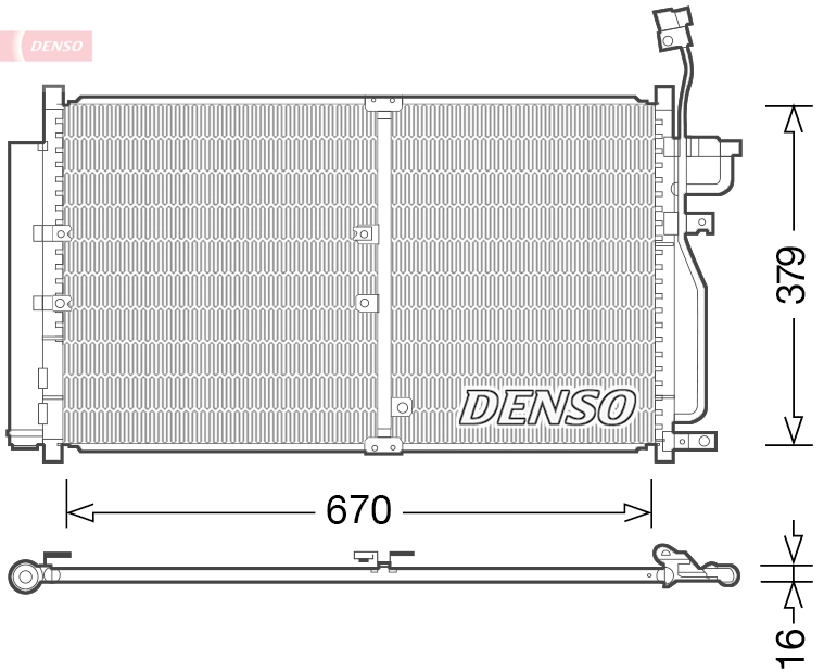 Condenser, air conditioning