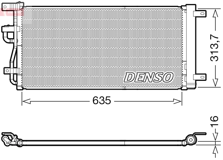 Condenser, air conditioning