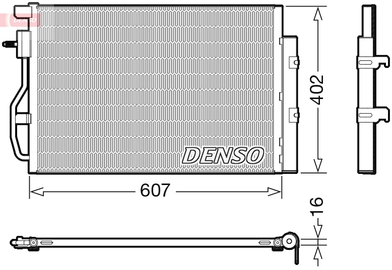 Condenser, air conditioning