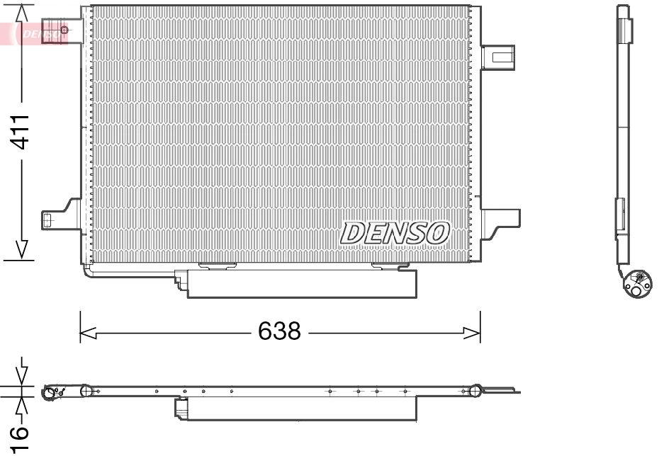 Condenser, air conditioning