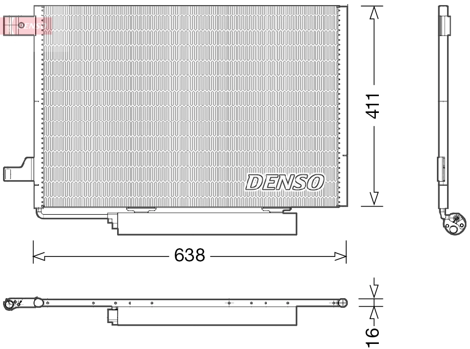 Condenser, air conditioning