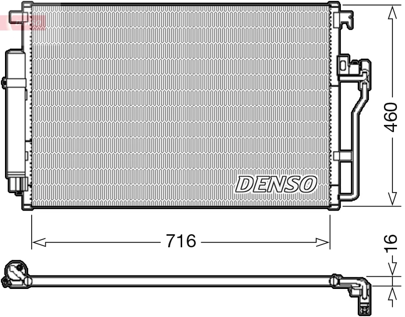 Condenser, air conditioning