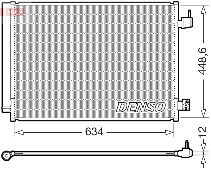 Condenser, air conditioning