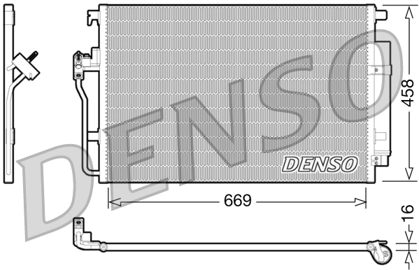 Condenser, air conditioning
