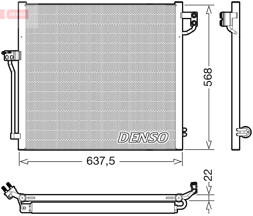 Condenser, air conditioning