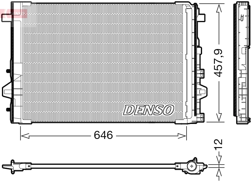 Condenser, air conditioning