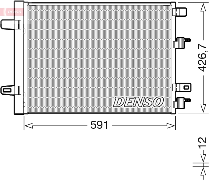 Condenser, air conditioning