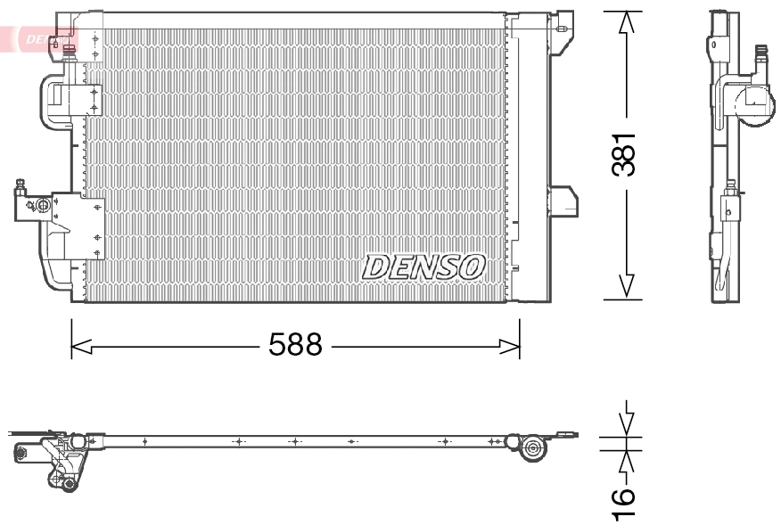 Condenser, air conditioning