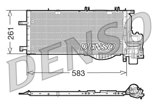 Condenser, air conditioning