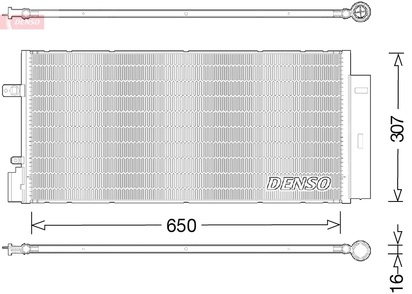 Condenser, air conditioning
