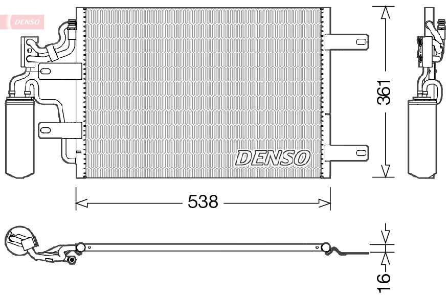 Condenser, air conditioning